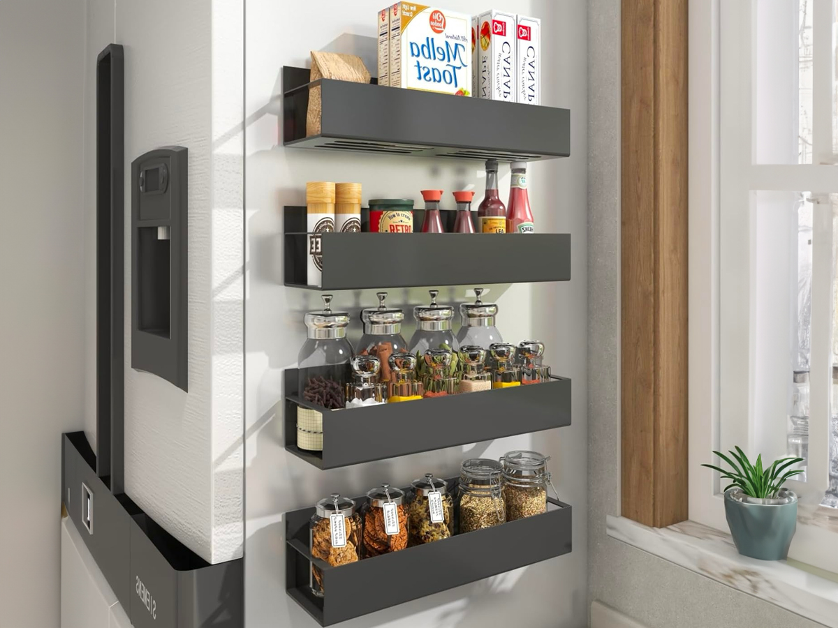 Magnetic Spice Racks 4-Pack Just $13.82 Shipped for Amazon Prime Members