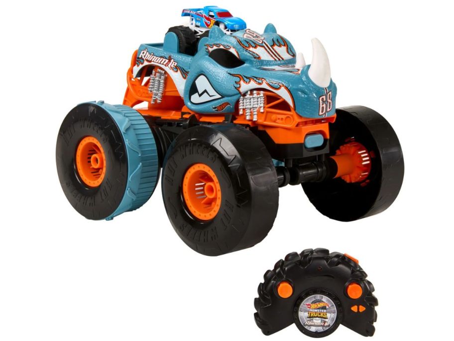 Hot Wheels Monster Trucks RC Rhinomite stock image