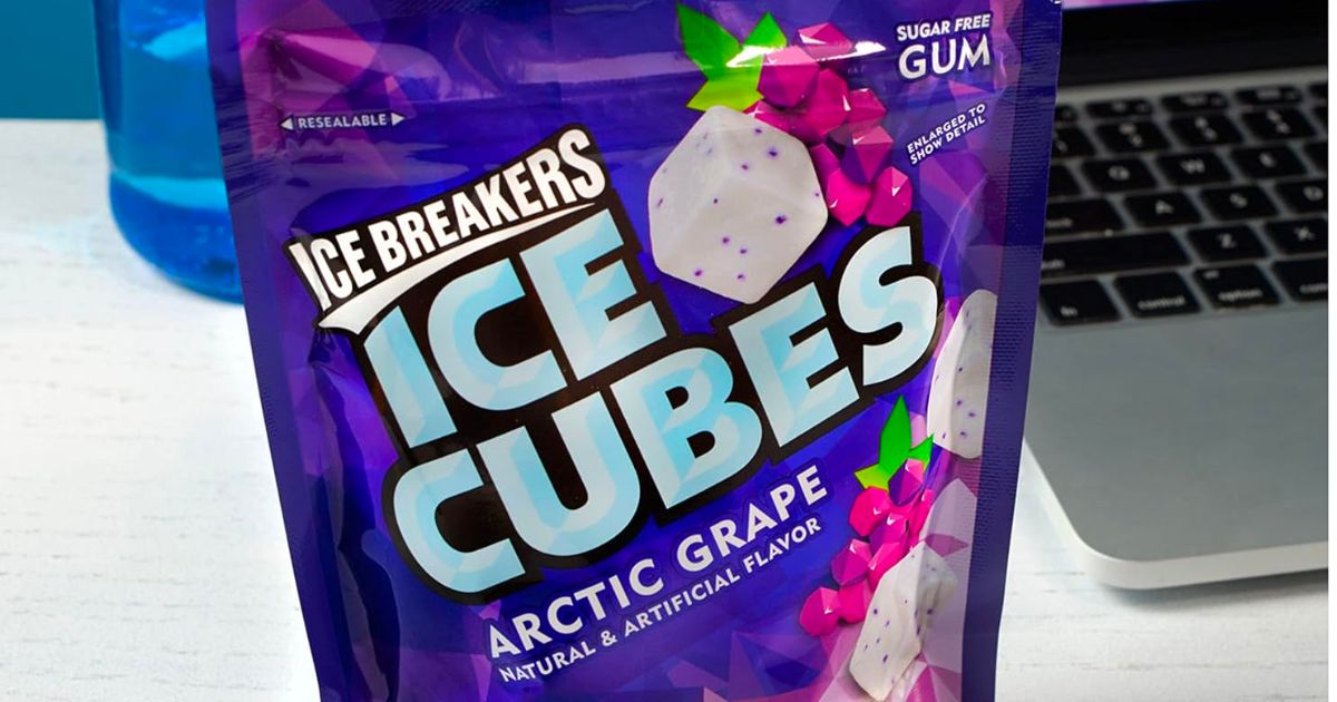 Ice Breakers Ice Cubes Gum 100-Piece Bag Just $5.35 Shipped on Amazon ...