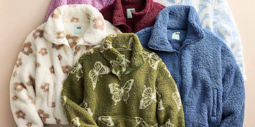 Cozy Up! Kohl’s Women’s Sherpa Jackets ONLY $15.99 (Regularly $44)