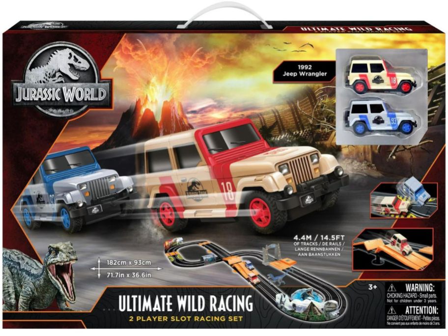 Jurassic World Ultimate Wild Race Set in the box