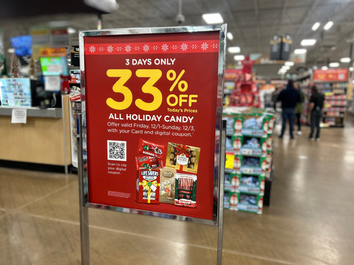 EXTRA 33% Off Kroger Holiday Candy | Perfect for Stocking Stuffers, Baking Christmas Treats & More!