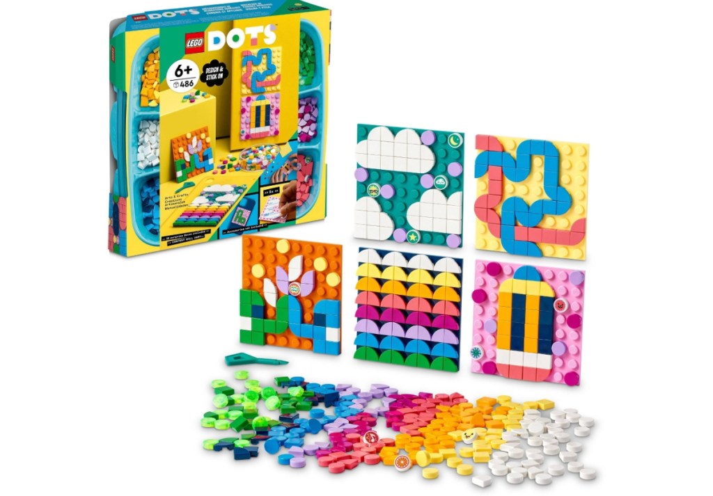 LEGO DOTS Adhesive Patches Mega Pack Sticker Craft Set