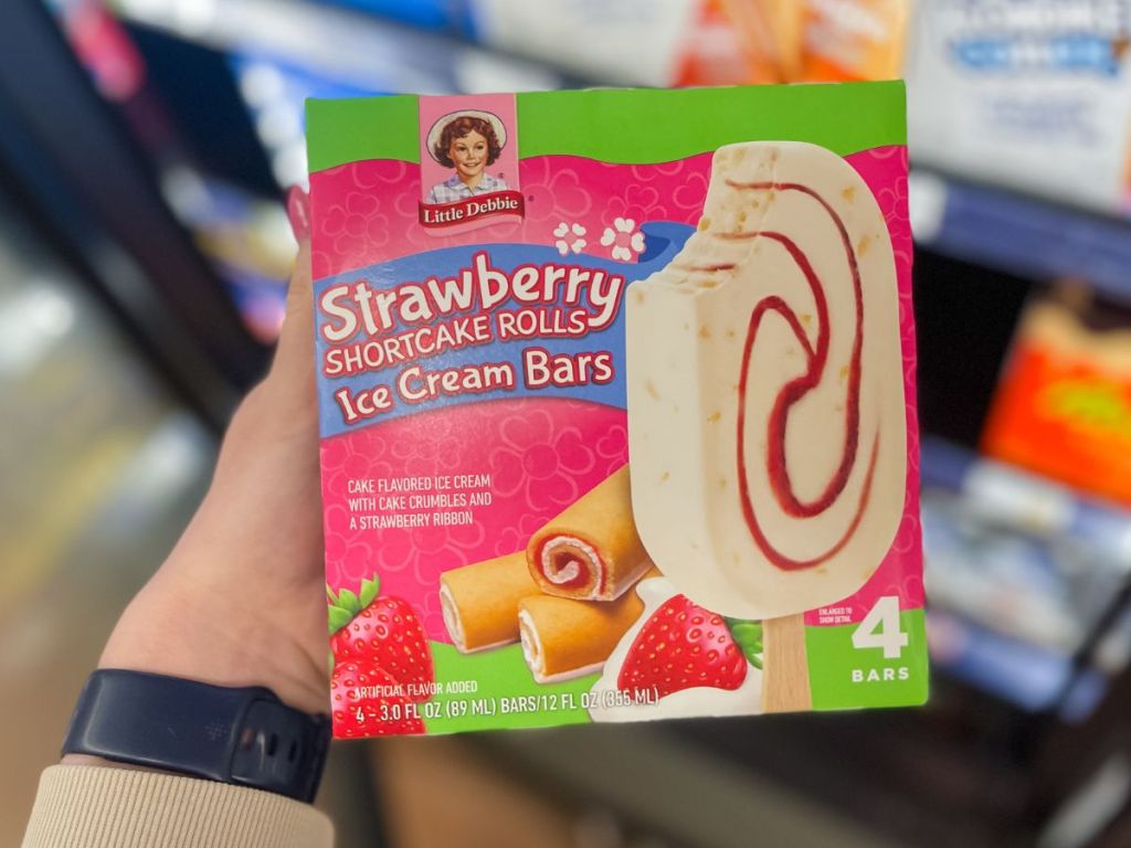 Little Debbie Strawberry Shortcake Roll Ice Cream