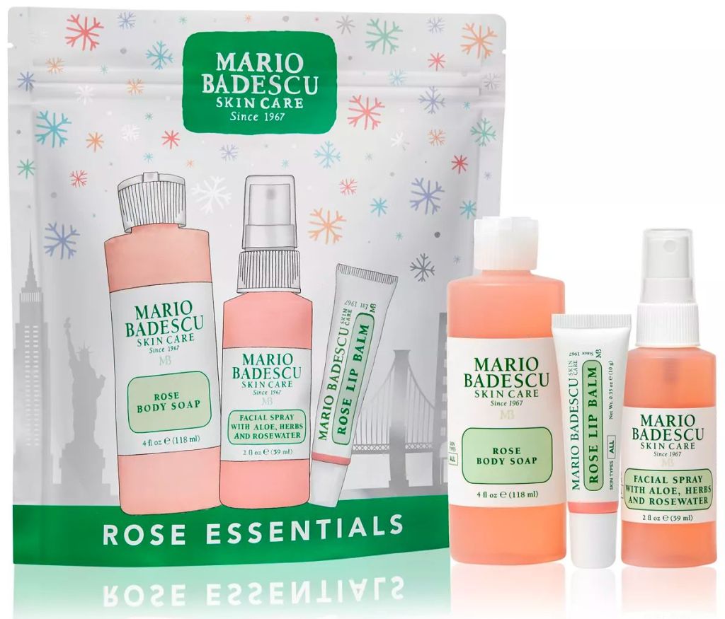 MARIO BADESCU 3-Pc. Rose Essentials Gift Set stock image
