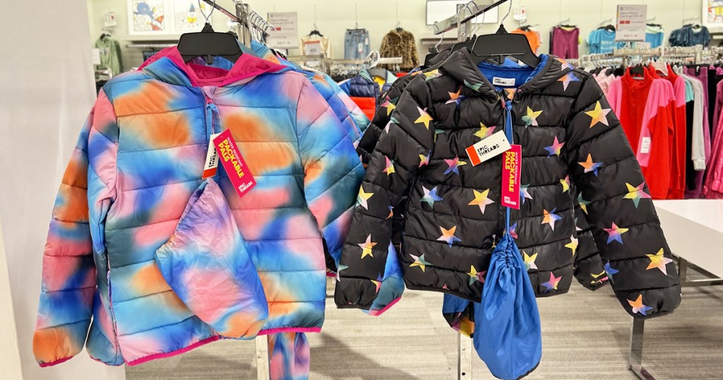 Up to 70% Off Macy’s Kids Jackets | Packable Puffer Coat w/ Storage Bag Just 