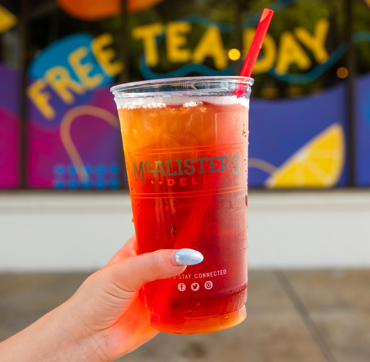 McAlister’s Deli FREE Tea Day (Order up to 4 for FREE!)