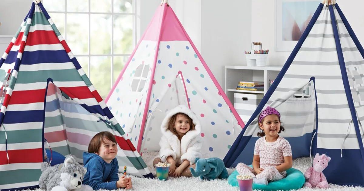 Member’s Mark Kids Playroom Tent ONLY $26.98 (Handmade-Like Vibes & Sets up in Minutes!)