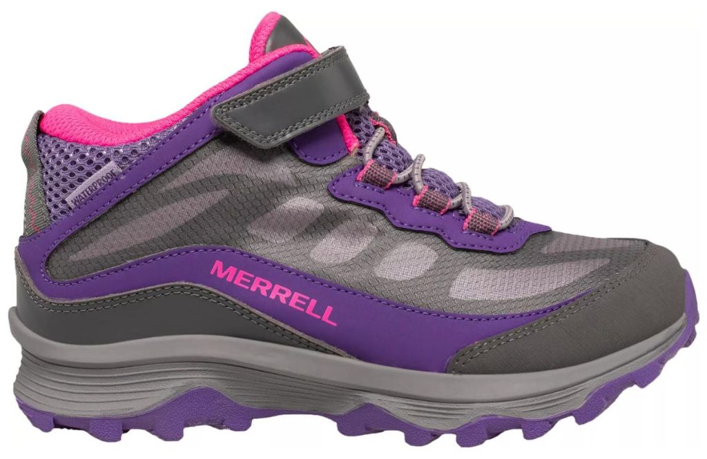 Merrell Big Kid's Moab Speed Mid A/C Waterproof