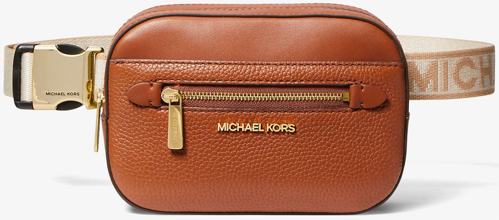 Michael-Kors-Jet-Set-Small-Pebbled-Leather-Belt-Bag بيع مايكل كورس |  يتم شحن حقائب كروسبودي بأقل من 50 دولارًا وأكثر