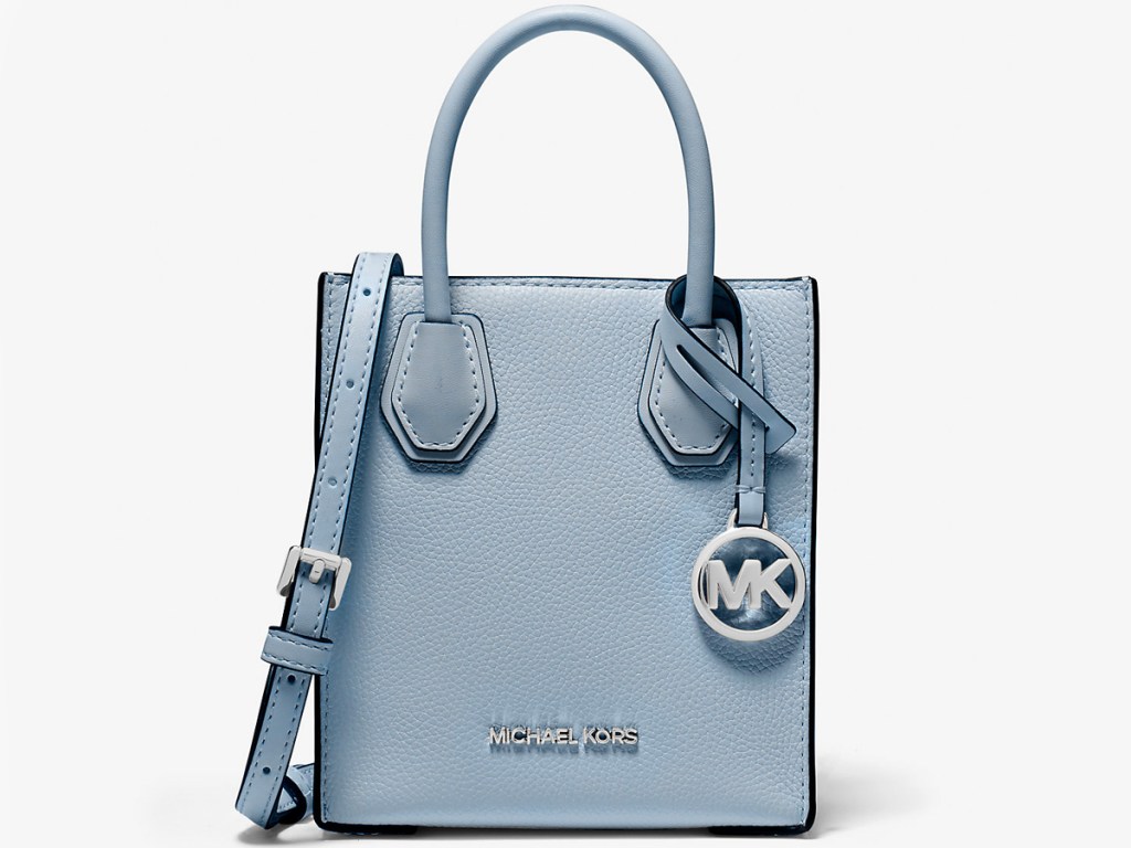 Michael-Kors-Mercer-Extra-Small-Pebbled-Leather-Crossbody-Bag بيع مايكل كورس |  يتم شحن حقائب كروسبودي بأقل من 50 دولارًا وأكثر