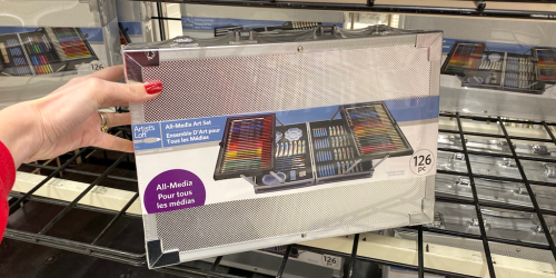 Michaels 126-Piece Art Sets ONLY $19.99 (Regularly $50) | Painting, Drawing, & More!