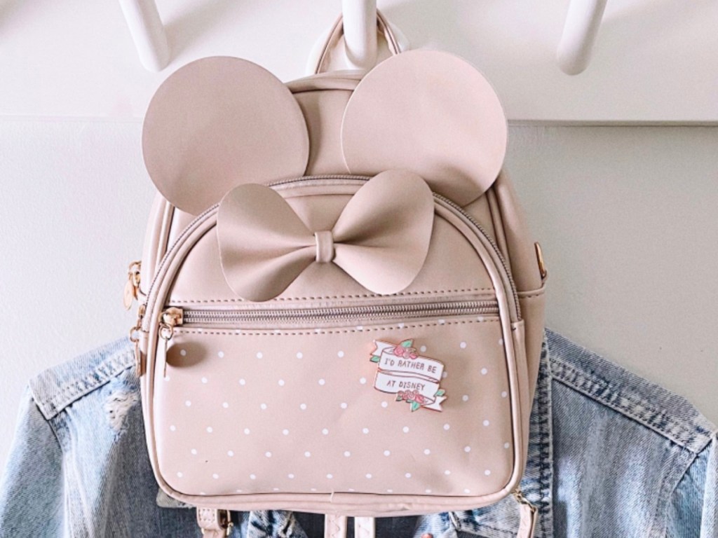 Mini Backpack/Convertible Minnie Mouse Shoulder Bag