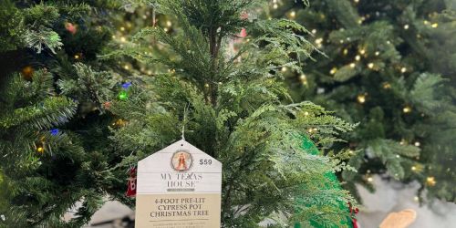 My Texas House Cypress Artificial Christmas Trees Spotted at Walmart – Selling Out Everywhere!