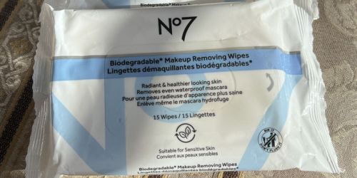 Get TWO No7 Makeup Remover Wipes for Only $2.41 on Walgreens.com