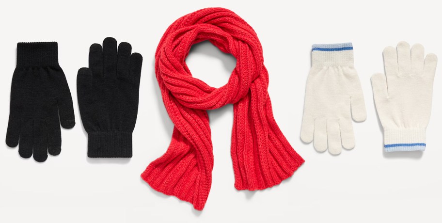 Old Navy Women's Knit Gloves&nbsp;, Scarves, Girls Gloves&nbsp;