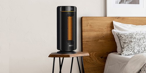 Portable Oscillating Space Heater Only $24.99 Shipped on Amazon (Perfect for the Bedroom or Office!)