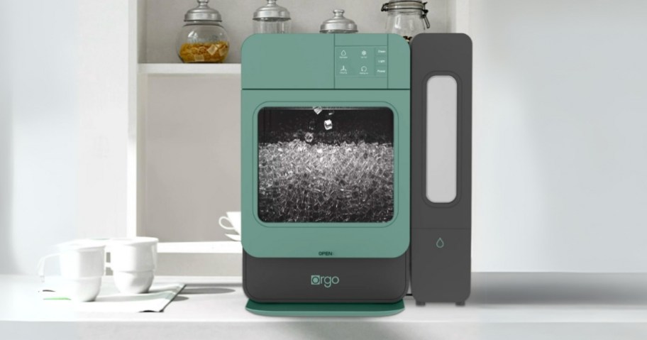 Orgo The Sonic Countertop Ice Maker in sage