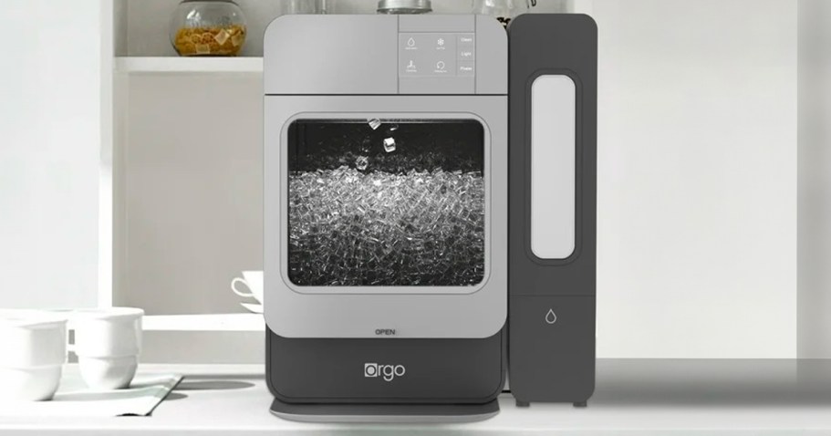 RUN! Orgo Countertop Ice Maker ONLY $197 Shipped – Makes “The Good Ice”!