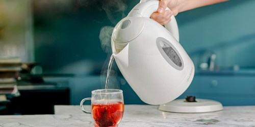 Electric Kettle Only $11.99 on Amazon (Reg. $27) | Over 30,000 5-Star Reviews!