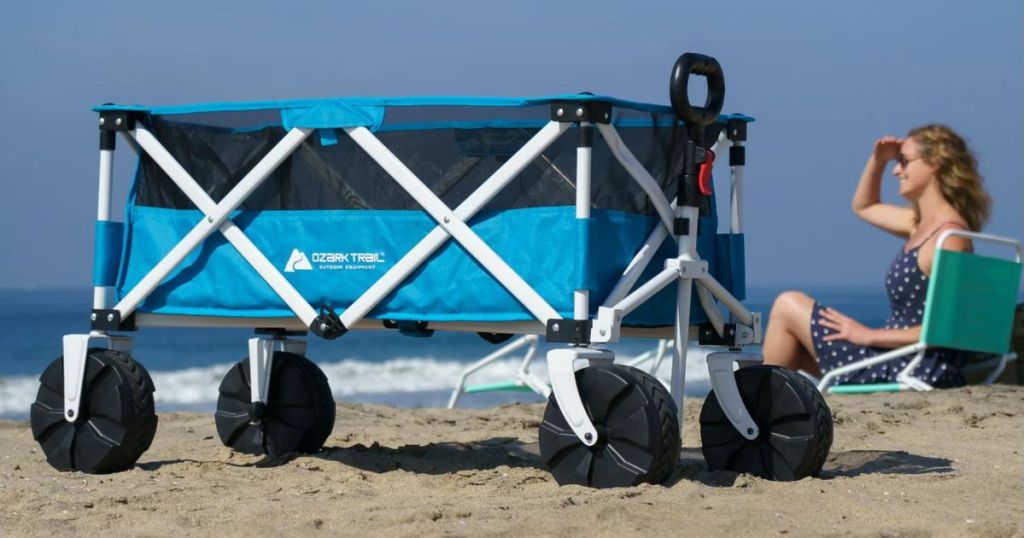 Ozark Trail Sand Island Beach Wagon Cart