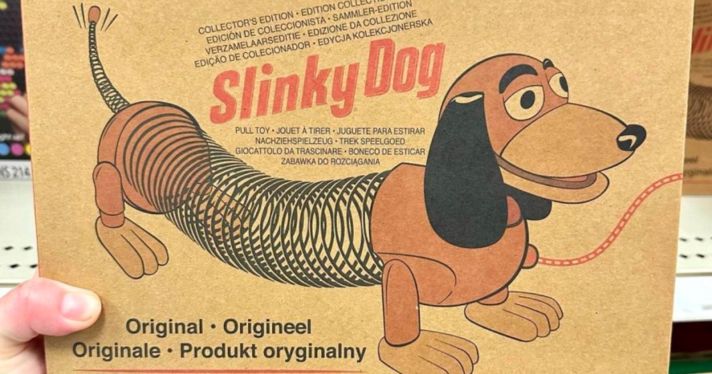Retro Slinky Dog toy