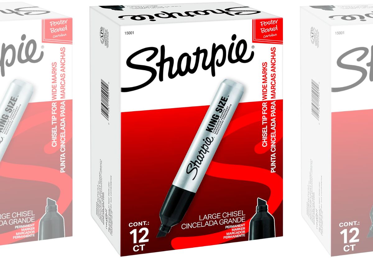 Sharpie 2pk Super Permanent Markers Fine Tip Black : Target