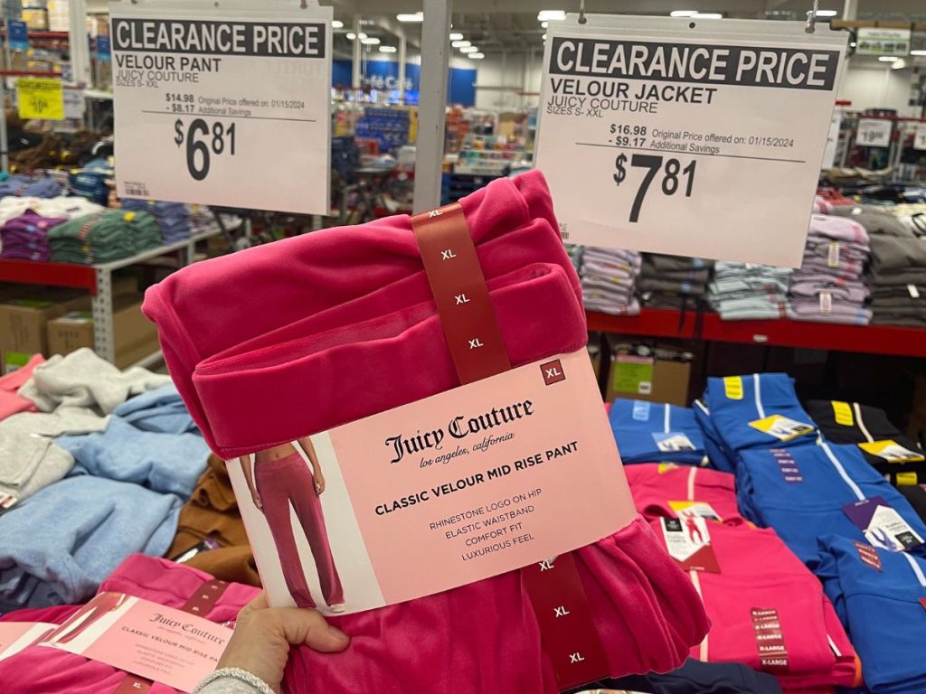 Juicy Couture Pants on clearance at Sam;s Club