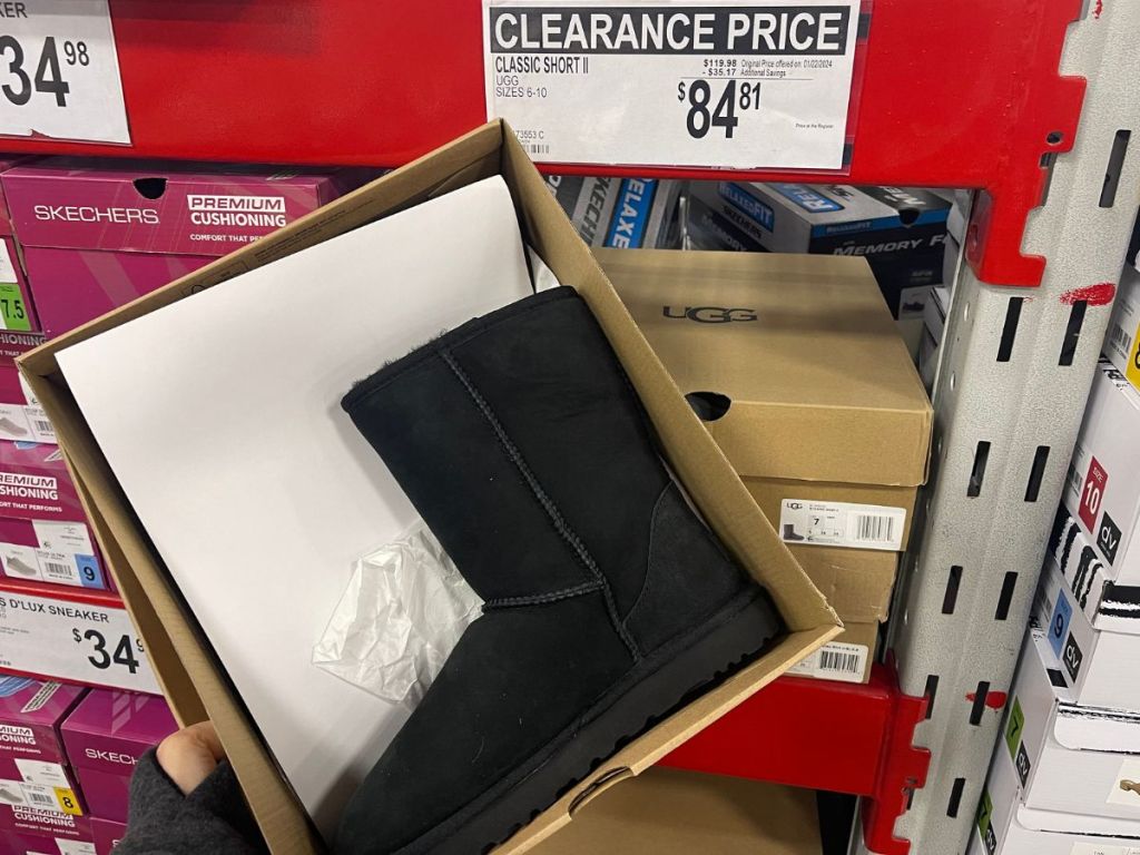 Ugg women's short boots on clearance at Sam's Club