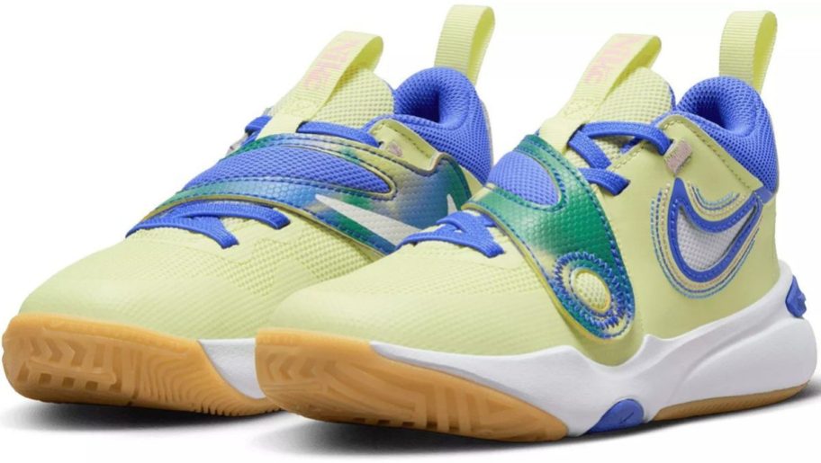 Stock image of Nike Kids Basketball Shoes