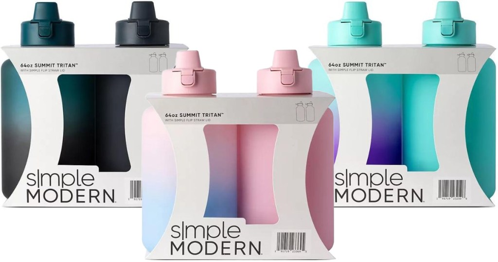 Simple Modern 64oz Water Bottle 2-Pack ONLY $14.98 on SamsClub.com