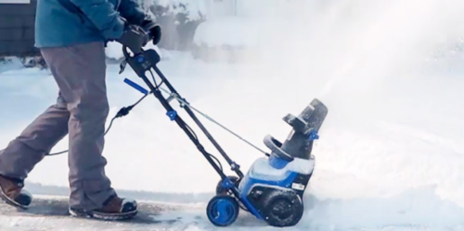 Snow Joe Electric Snow Blower Only $78 Shipped on Walmart.com (Regularly $140)