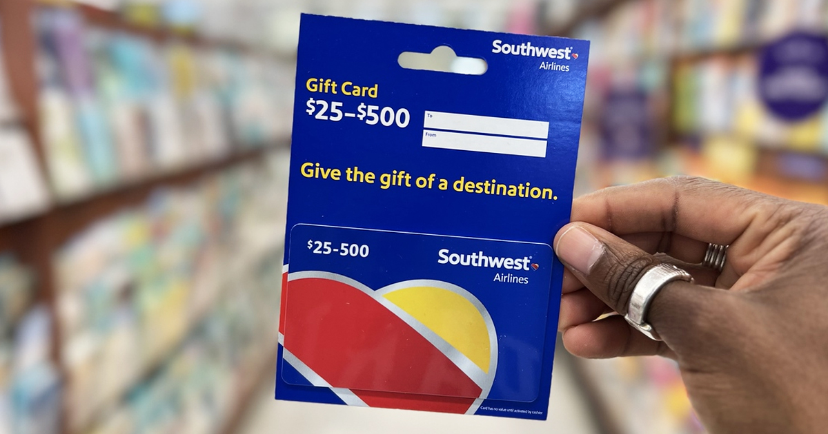 $500 Southwest Airlines eGift Card JUST $429.99 on SamsClub.com | Gift ...