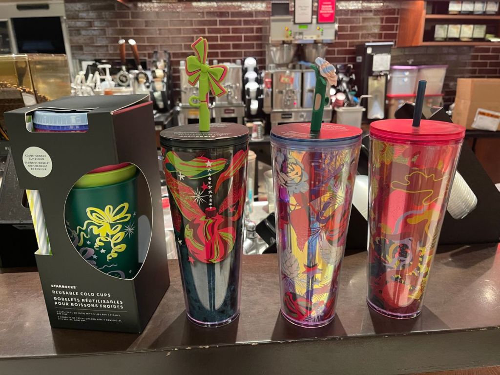 Starbucks Reusable Cold Cups and tumblers