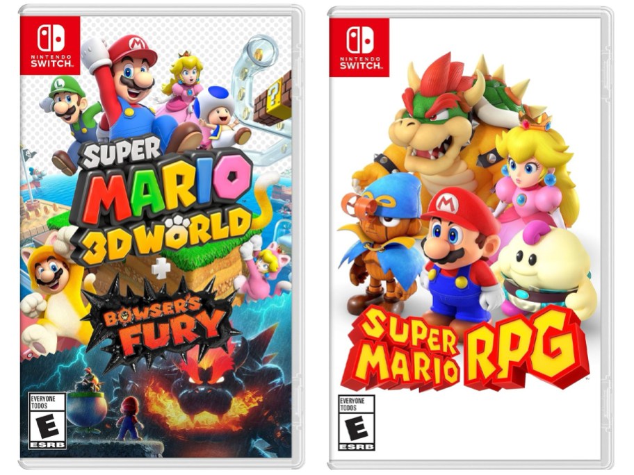 Super Mario 3D World + Bowser's Fury & Super Mario RPG for Nintendo Switch