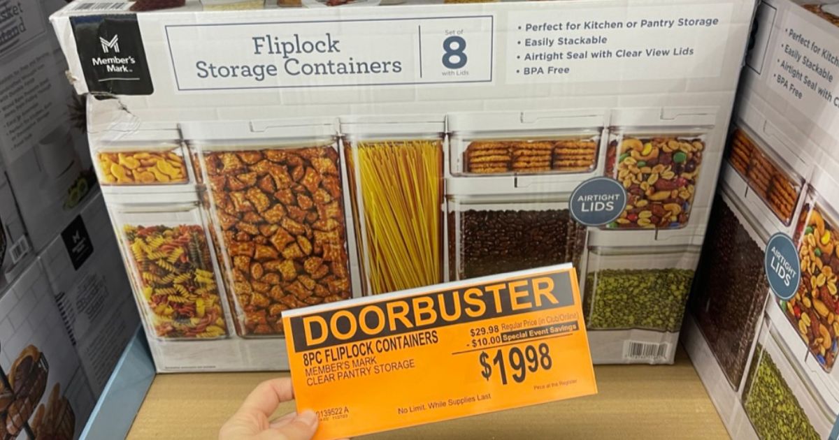 Sam’s Club Doorbuster Event Happening NOW | Save on Storage Containers, Toys & More!
