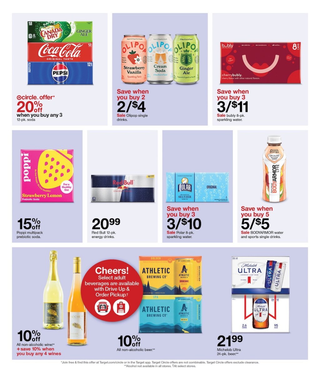 Page of Target Ad