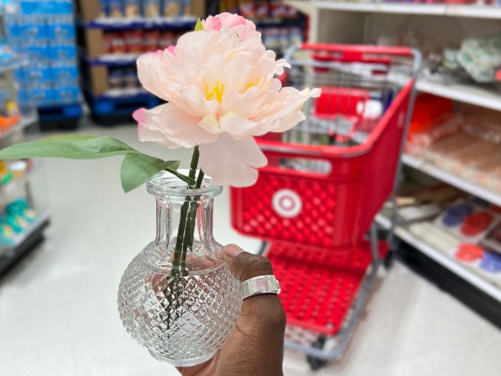A faux Flower in a vase from Bullseye's Playground at Target