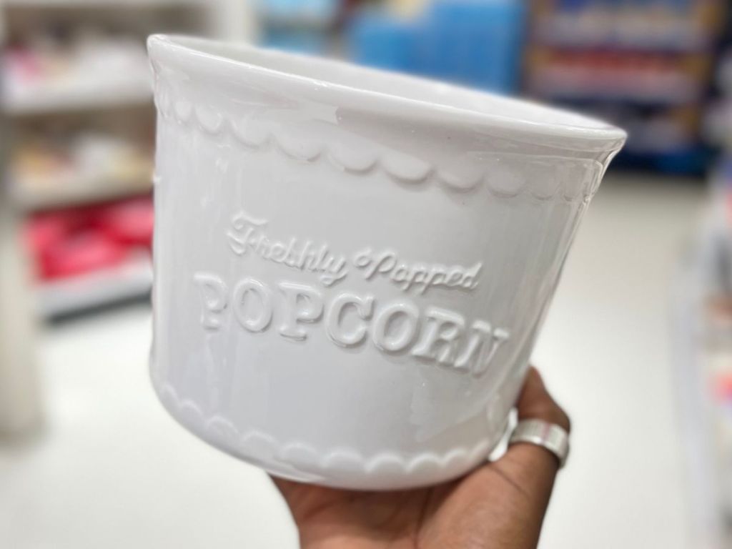 A popcorn bowl from Bullseye's Playground at Target