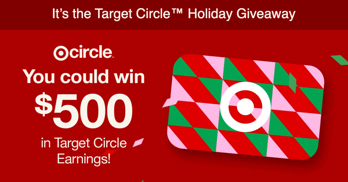 500 Win $500 Target Shopping Spree AND Shipt Membership | Enter by December 8th