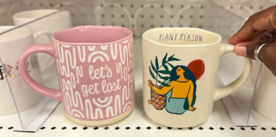 Hurry! Target Coffee Mugs from $2.80 – TONS of Cute Designs on Sale!