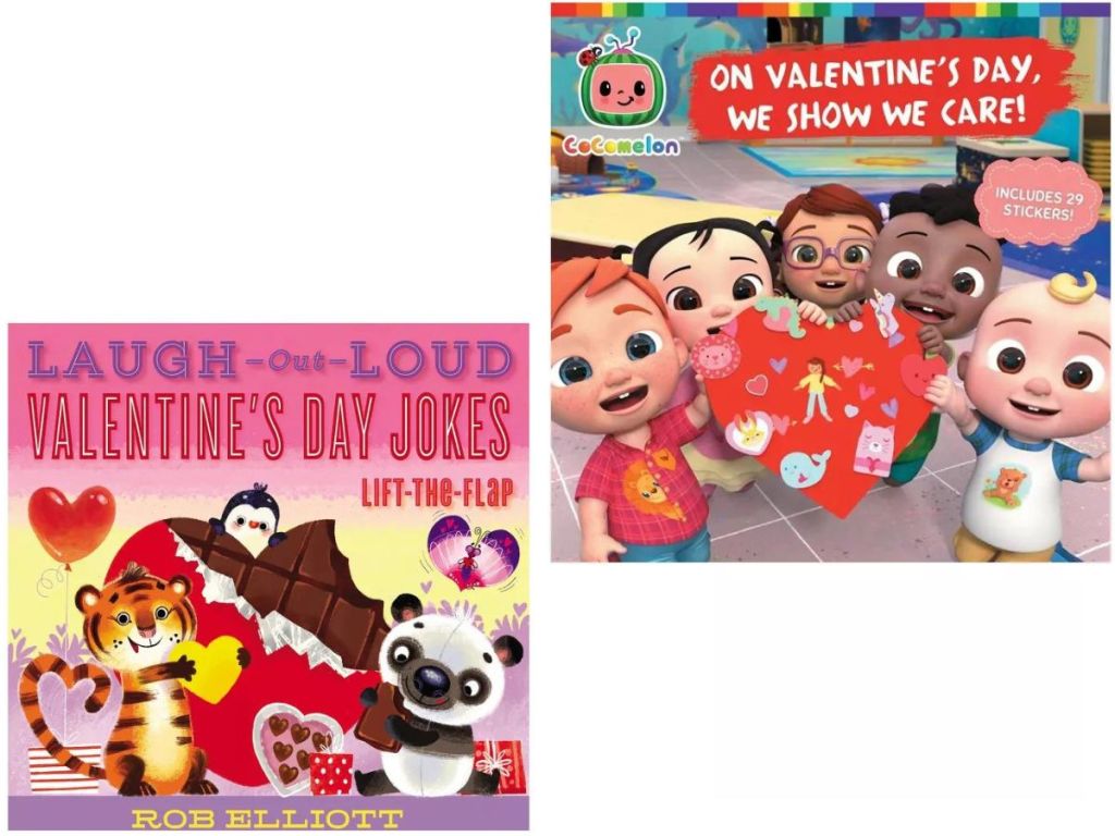 Laugh Out Loud Lift a Flap Book and Cocomelon Valentine Book