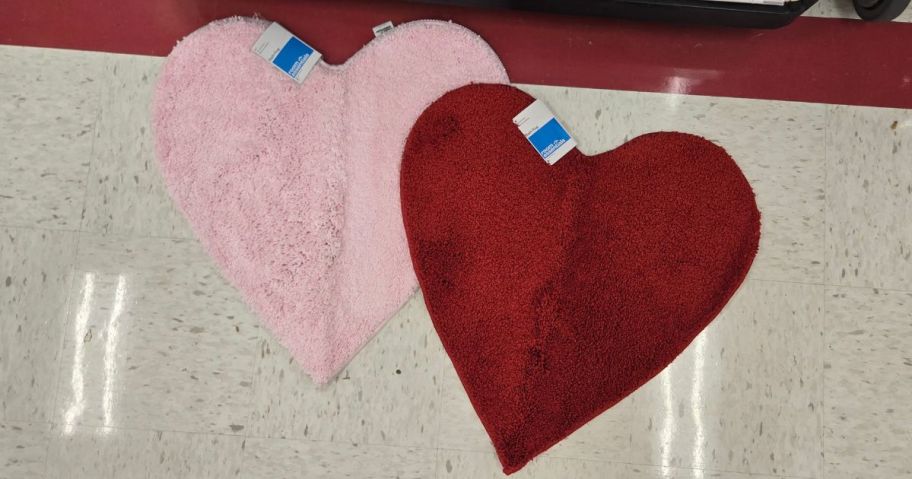 Target Valentine's Day Heart Rug