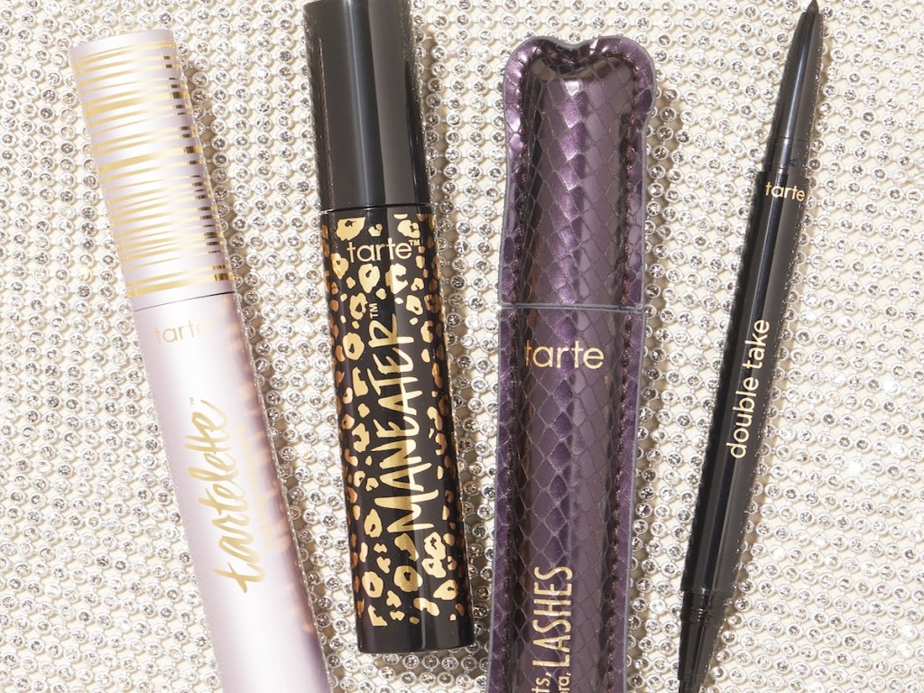 Up to 70% Off Tarte Cosmetics Sale + FREE Shipping | 4-Piece Mascara & Eyeliner Set Only  Shipped