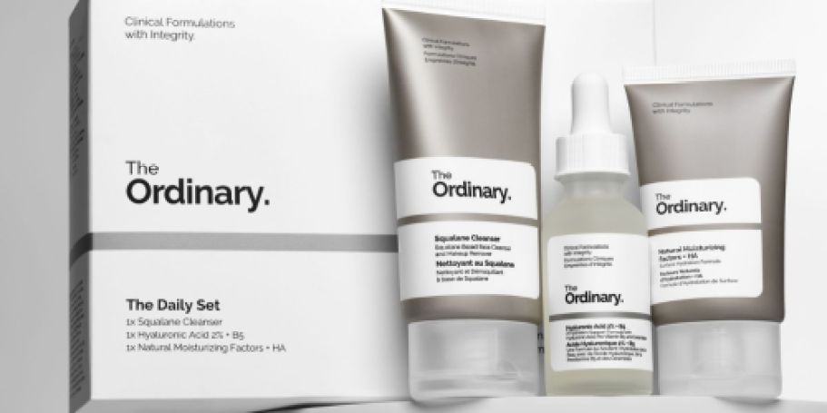 The Ordinary Daily Skincare Routine Set Just $16.71 Shipped on Amazon (Reg. $22)
