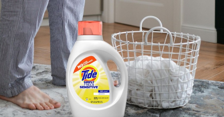 TWO Tide Simply Laundry Detergent 92oz Bottles Only $7.88 After Walmart Cash ($3.94 Each!)