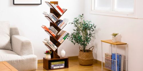 Unique Tree Bookshelf Just $39.99 Shipped on Amazon (Regularly $60)