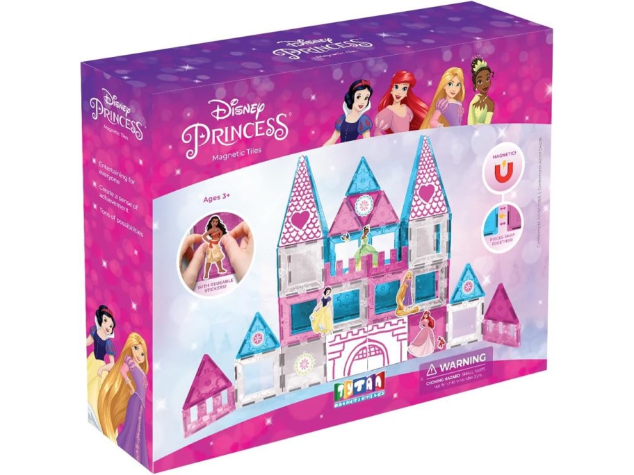 Tytan Tiles Disney Princess Castle Magnetic Tiles Building Set