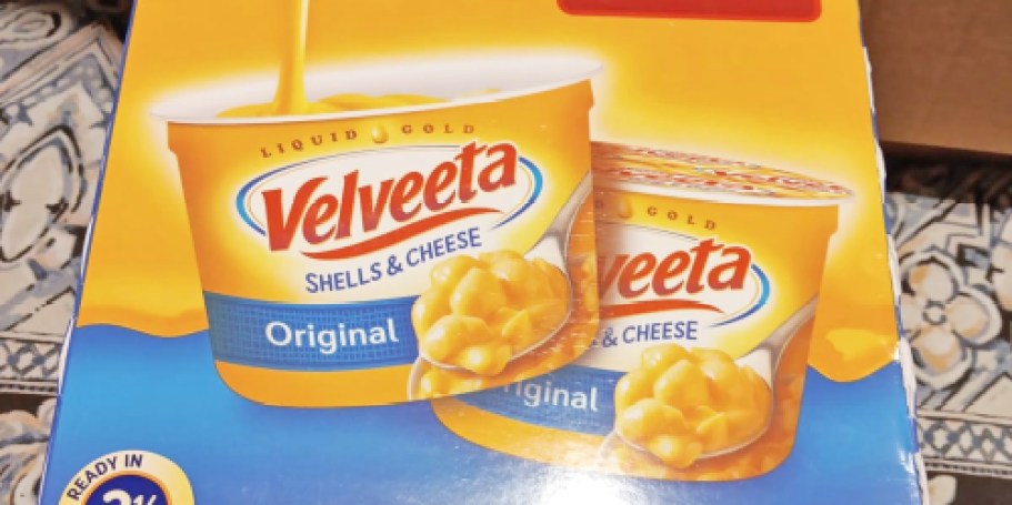 Velveeta Shells & Cheese Microwavable Cups 8-Pack Just $5.93 Shipped on Amazon