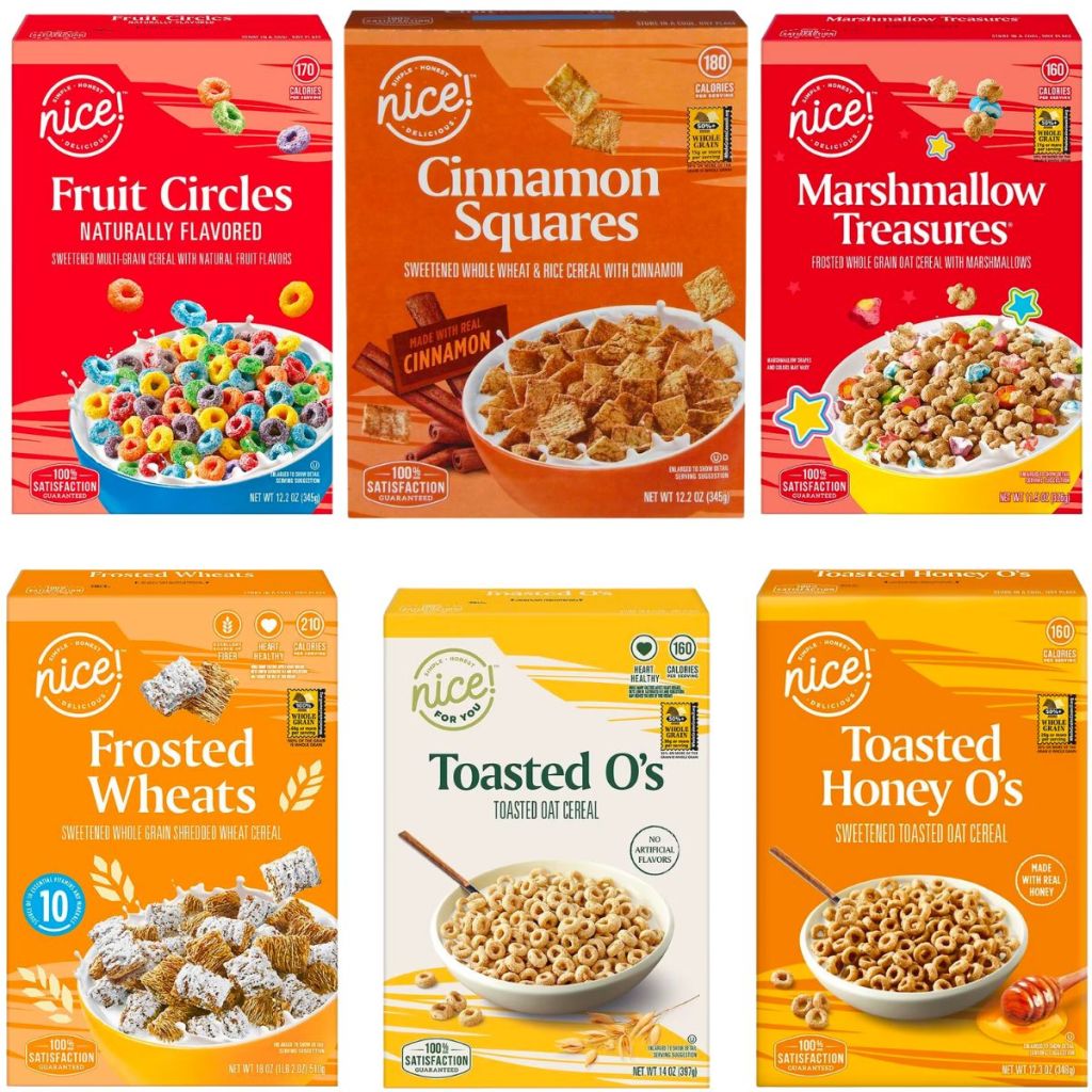 Walgreens Nice! cereals stock images